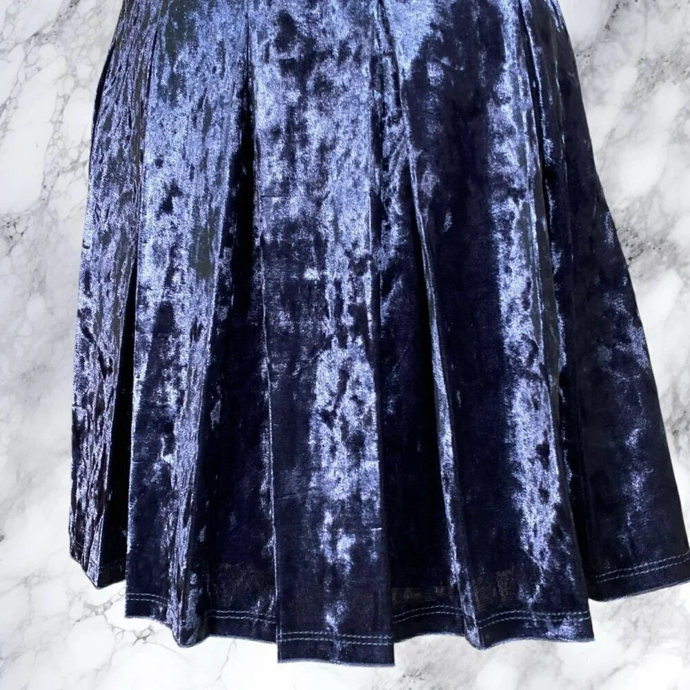 Lovers and Friends Emmry Mini Skirt - Steel Blue